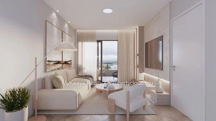 Appartement contemporain avec jardin privatif à Flic en Flac