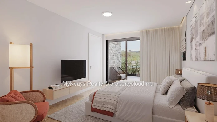 176 m² contemporary penthouse in Flic en Flac